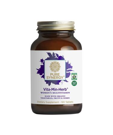 Pure Synergy Vita-Min-Herb Women's Multivitamin 120 Tablets