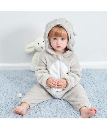 COOKY.D Unisex Winter Hooded Romper Jumpsuit 18-24 Months - Mouse - Buy Online on GoSupps.com