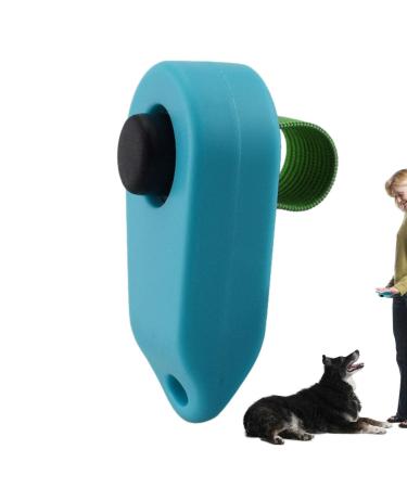 Itrimaka dog training clickers dog clickers for training |Dog cleaning for training dog training clickers pet training clickers positive behavioral enhancers for cats sky blue D