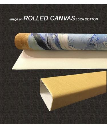 Fur Care Razor Art Print - Audrey Charlene Canvas | 53x40 cm Vertical Wall Art for Men's Bathroom - Buy Online on GoSupps.com