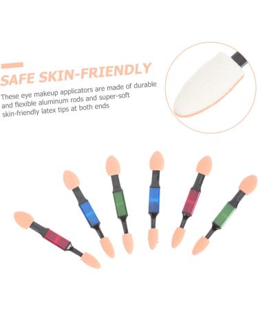 MAGICLULU 30pcs Double Ended Eye Shadow Stick Eyeshadow Sponge Foundation Applicator Concealer Brush Makeup - Buy Online on GoSupps.com