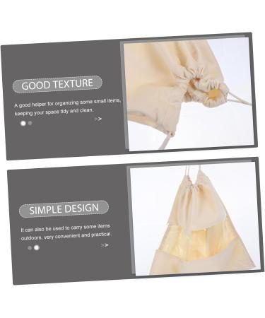 BELLIFFY Hair Dryer Storage Bag Drawstring Bags Multi-use Bag Travel Supplies Cosmetic Bags Storage Organizers Portable Bags Creative Storage Bag Hair Blower Bag Hair Dryer Organizers 32x28x0.6cm Beige - Buy Online on GoSupps.com