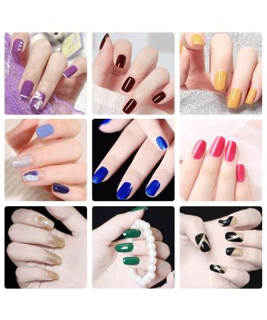 MAXCICI 12 Colors Nail Art Stamping Polish Set - 8ML Air Dry Nail Color for Nail Printing Plates - Buy Online on GoSupps.com