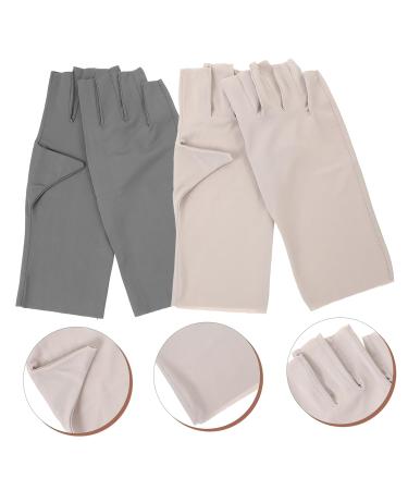 POPETPOP 2 Pairs Women's Sun Protection Gloves Protective Gloves for Manicure Nail Art Uv Gloves Uv Protection Gloves for Nail Manicure Uv Gloves Nail Art Accessory Nylon Nail Lamp Summer - Buy Online on GoSupps.com