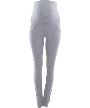 Purpless Maternity Over Bump Support Joggers - Light Gray Melange - Size 18 - Buy Online on GoSupps.com
