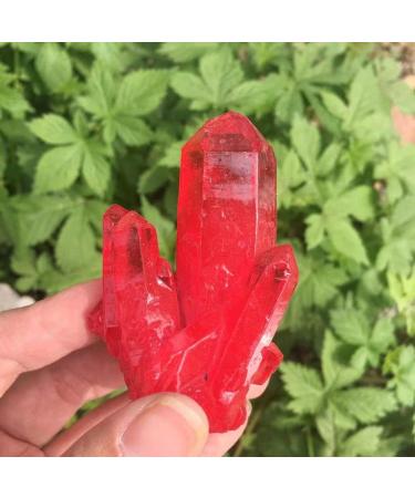 Crystal Rough Specimen Healed 80g Natural Crystal Quartz Cluster Colourful Specimen Electroplating Coated Reiki Stone Home Decoration Craft As a Gift (Size : 1kg) - Buy Online on GoSupps.com