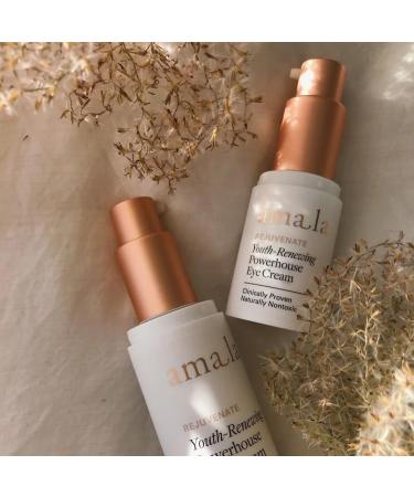 Amala Youth-Renewing Eye Cream | Anti-Aging Dark Circle & Puffiness Treatment with French Pine Extract | 15ml - Buy Online on GoSupps.com