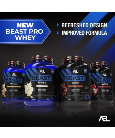 All sports lab Beast Pro Whey Vanille 908 g - Buy Online on GoSupps.com