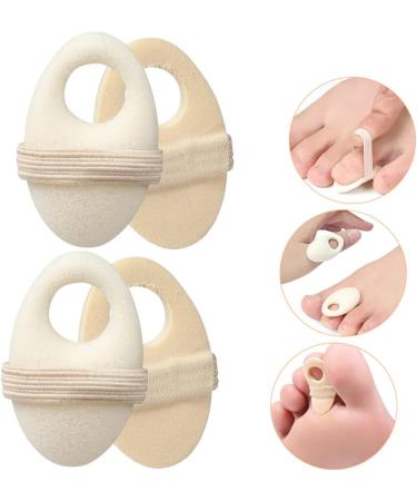 Didiseaon 8 Pairs Toe Corn Stickers Callus Cushions Convenient Corn Pads Bandages Anti-wear Corn Callus Comfortable Toe Cushion Toe Pads Wear Sleeve Foam Men and Women Soft - Buy Online on GoSupps.com