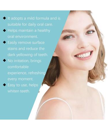 Gentle Teeth Cleaning Powder - Stain Remover Long-Lasting Freshness Oral Care Essential(3PCS) 1 Count (Pack of 1) - Buy Online on GoSupps.com