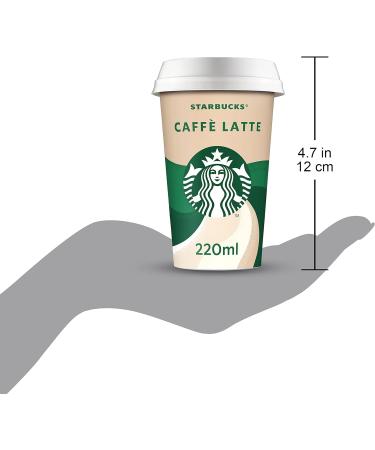 Starbucks Caffe Latte Iced Coffee - 220ml | Refreshing Summer Beverage - Buy Online on GoSupps.com