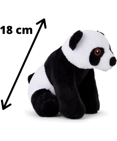 Zappi Co 100% Recycled Plush Panda Toy (13-15cm) - Soft Stuffed Animal for Newborns - Buy Online on GoSupps.com