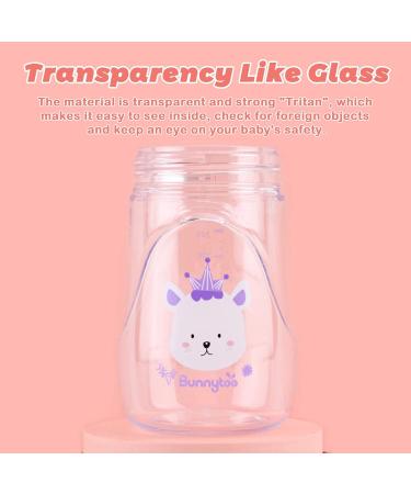 Bunnytoo Sippy Cup for Toddlers - 240ml Learner Cup | BPA-Free Purple Night Trainer Cup - Spill-Free & Leak-Proof Silicone Spout | Suitable from 6+ Months - Buy Online on GoSupps.com
