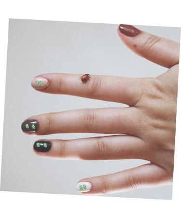 Healeved 1 Glass Chip Nail Punk Nail Jewels Rhinestones Nails Rhinestones Shiny Nail Glitter Craft Crushed Glass Diy Epoxy Filling Bottle Nail Rhinestones Colored Charm Jewelry Drill 0.5X0.3cm Green - Buy Online on GoSupps.com