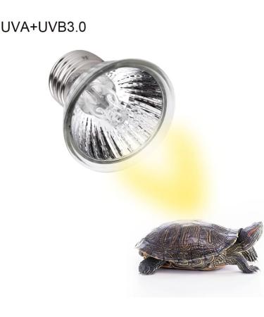 4 Pack 50W UVB UVA Reptile Heat Lamp Bulb Light E27 Screw Base Dimmable UVB Light Bulb for Tortoise Turtle Snake 4 Pack UVA Bulb - Buy Online on GoSupps.com