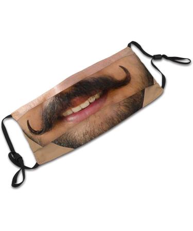 Buy XCNGG Funny Mouth Face Mask - Reusable Washable Dustproof & Windproof Balaclava for Adults | International Shipping Available - Buy Online on GoSupps.com