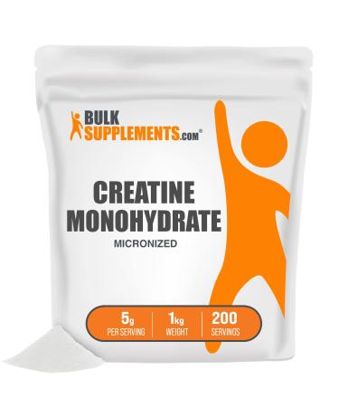 Bulksupplements Creatine Monohydrate Powder Micronized (1 Kilogram)