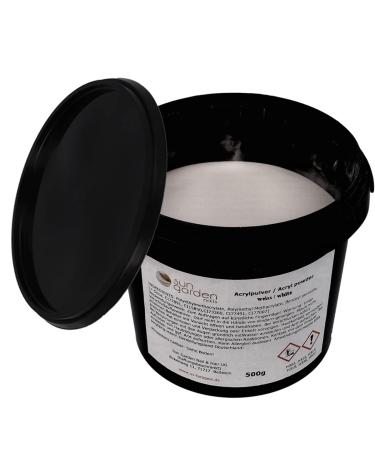 Acrylic Powder White 500 g Acrylic Powder Nail Design Acrylic Nails Nail Modelling Fingernails Nail Design White - Buy Online on GoSupps.com