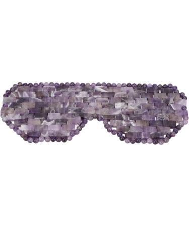 Verdant Touch Jadestone Sleeping Eye Ciper | Natural Eye Cushion for Wrinkle Reduction Sleep Promotion & Tiredness Relief | Amethyst & Jadestein - Buy Online on GoSupps.com
