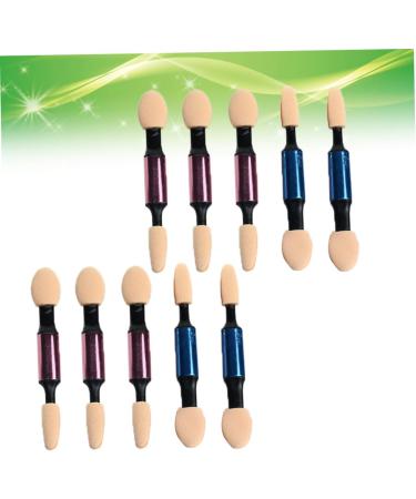 FOMIYES 10pcs Makeup Brush Blending Brush Eye Shadow Brush Double Head Eye Shadow Stick Miss - Buy Online on GoSupps.com