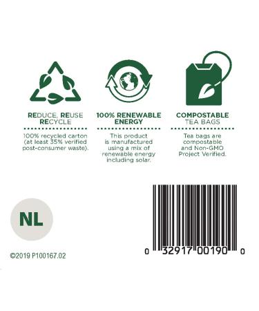 Organic Nettle Leaf Herbal Tea - Caffeine-Free, 16 Wrapped Bags | Traditional Medicinals - Buy Online on GoSupps.com