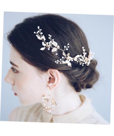 DOITOOL Bride Wedding Hair Comb Flower Girl Hair Accessories for Wedding Hair Accessory for Women Girls Hair Accessories Bridesmaid Hair Accessories Women Hair Accessories Leaves Dress - Buy Online on GoSupps.com