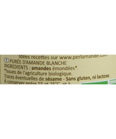 Perl'Amande Organic White Almond Puree 300g - Buy Online on GoSupps.com