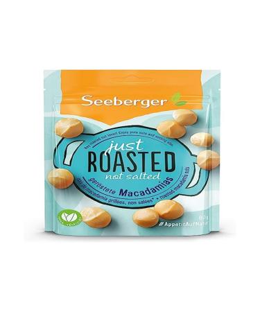 Seeberger Roasted Macadamia Nuts Unsalted 1 Unit