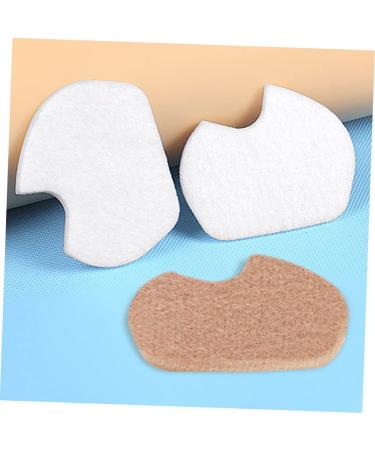 FOMIYES 30 Pairs Forefoot Pad Shoe Inserts Women's Heel & Forefoot Cushions Adhesive & Reusable Wool Felt Miss Five Toes Protector - Buy Online on GoSupps.com