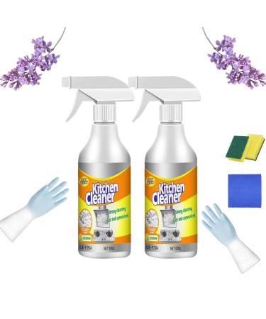Sciasi Powerful Kitchen Foam Cleaner Kitchen Foam Cleaner Sciasi Kitchen Cleaner All-Purpose Kitchen Pots And Pan Cleaner (2 Pcs) Pcs 2