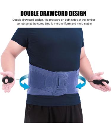 FoRes Lumbar Support Belt - Curved Bionic Backplane for Disc Herniation Relief | Adjustable Pulley & Wing Support - Large Size - Buy Online on GoSupps.com