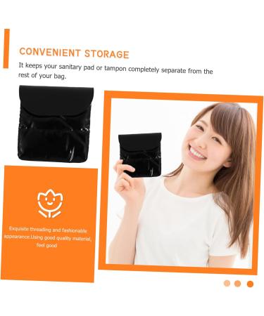 Hemoton Mini Coin Purse Storage Bag for Purse Travel Organizer - Black | 1 Count - Buy Online on GoSupps.com