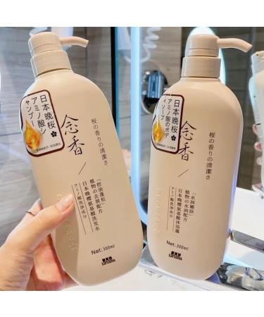 Mnpalettey 2023 New Japanese Sakura Shampoo for Hair Loss Sakura Shampoo/Conditioner/Body Wash for Hair Growth (1pcs Shampoo) - Buy Online on GoSupps.com