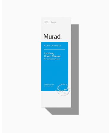 Murad Acne Control Clarifying Cream Cleanser - Salicylic Acid Anti-Aging Face Wash - 6.75 Fl Oz - Buy Online on GoSupps.com