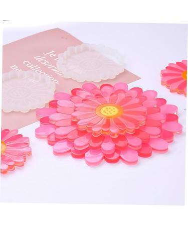 PLAFOPE Resin Molds 5pcs Coaster Silicone Mold Epoxy Silicone Molds Coaster Mold Craft Mold Diy Supplies Crystal Crafts - Buy Online on GoSupps.com