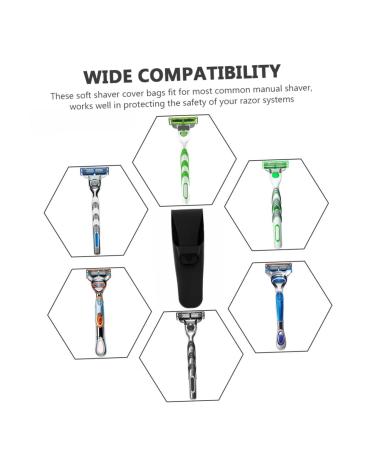 Fomiyes 4-Piece Silicone Razor Case Set for Girls | Travel-Friendly Shaving Accessories with Crown Clips - Buy Online on GoSupps.com