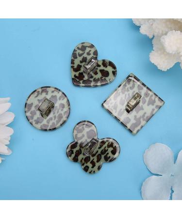4pcs Leopard Nail Tip Stand Holder for Manicure Practice - Nail Art DIY Tool - Buy Online on GoSupps.com