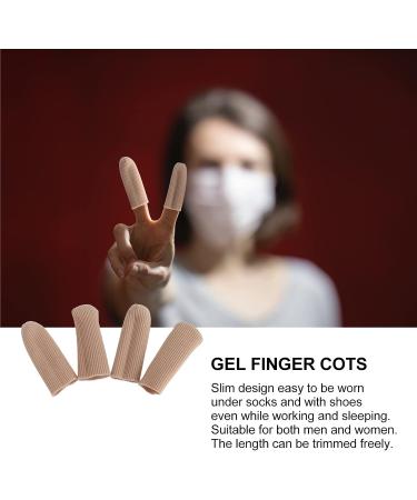 FRCOLOR S Toe Sleeves 2 Pairs - Sports Hammertoes & Calluses Protector Caps for Outdoor Activities - Nylon & Silicone Toe Tubes for Pain Relief - Buy Online on GoSupps.com