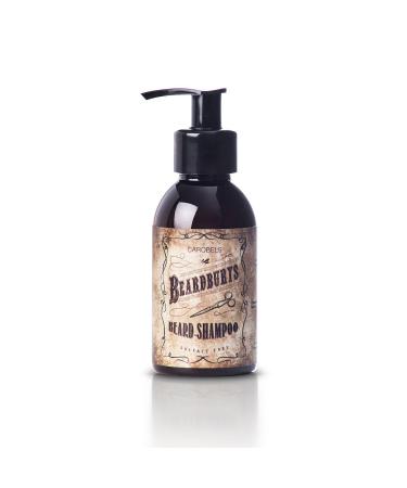 Beardburys Beard and Mustache Shampoo Gentle Cleanser Hydrates and Softens Paraben-Free Ideal for Daily Use Suitable for All Beard Types 150ml Beard Shampoo