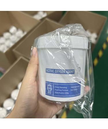 Toilet Active Oxygen Agent Foam Toilet Cleaner Splash Toilet Cleaner Foaming Powder Pipe Dredger Deodorant for Pipe Dredger in Kitchen Bathroom Powerful Pipe Dredging Agent (250g 1PC) - Buy Online on GoSupps.com