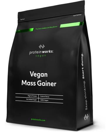 THE PROTEIN WORKS - Vegan Gainer | 450 Calories per shake | Muscle mass | Vegetable protein shake | 16 Servings | Smooth Chocolate | 2kg - Buy Online on GoSupps.com
