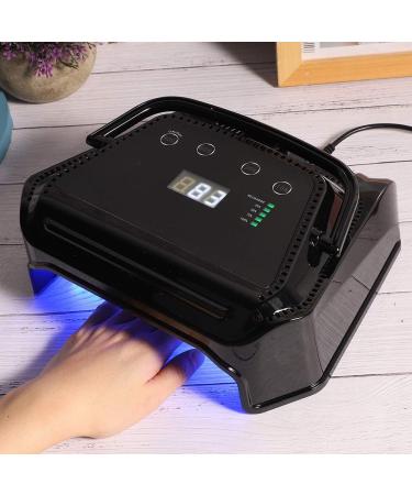 UV LED Nail Lamp 72W Professional Gel Nail Polish Dryer Nail Gel Curing Light Rechargeable Nail Gel Drying Light with LED Digital Display for Nail Salon Home Use(UK) - Buy Online on GoSupps.com