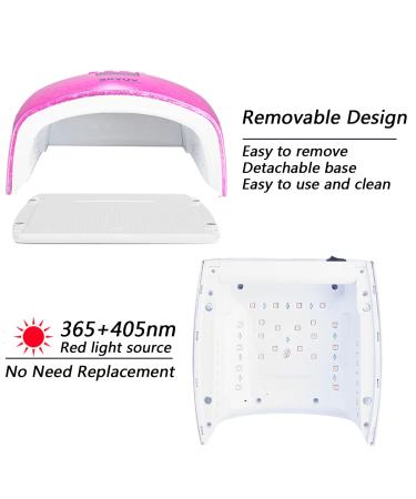 SKYUV Rechargeable Cordless UV LED Nail Lamp - Professional Nail Dryer for Gel Polish - Portable and Fast Curing - Automatic Sensor - Nail Art Manicure Tool - Buy Online on GoSupps.com