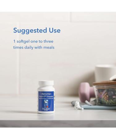 Allergy Research Group CoQH-CF 100 mg - Premium CoQ10 Supplement (60 Gels) | International Shipping Available - Buy Online on GoSupps.com