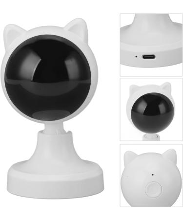 USB Motion Activated Cat Laser Toy Automatic Interactive Cat Toys Suitable for Indoor Cats Dogs Fast Slow Mode - Buy Online on GoSupps.com