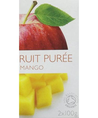 Clearspring Organic Fruit Pur e - Apple & Mango - Buy Online on GoSupps.com
