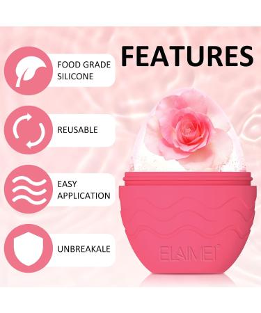 Ice Roller for Face Relieve Face & Eye Bags Contour Firm and Enhance Natural Radiance of Skin Skin and Contours Face(#2-Pink) - Buy Online on GoSupps.com