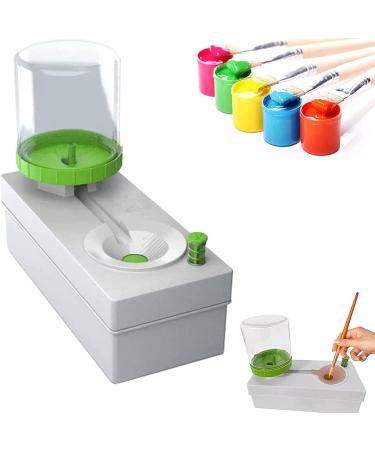 Electric Makeup Brush Cleaner Machine - Brush Rinser Set for Acrylic & Water-Based Paint - Buy Online on GoSupps.com