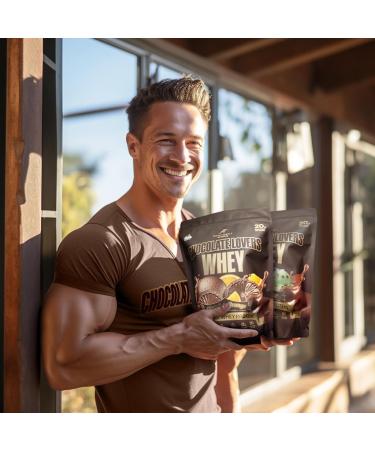CONFIDENT SPORTS CHOCOLATE LOVERS WHEY 100% Pure Whey Protein 20g of delicious protein per serving MILK CHOCOLATE - 2 Pound 30 Servings - Buy Online on GoSupps.com