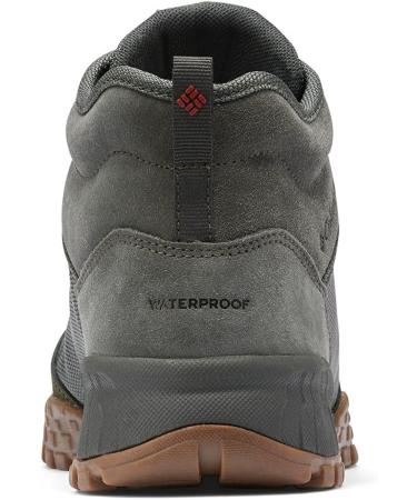 Columbia Men's Fairbanks Mid Snow Shoe 12 - Gravel/Dark Moss - Buy Online on GoSupps.com